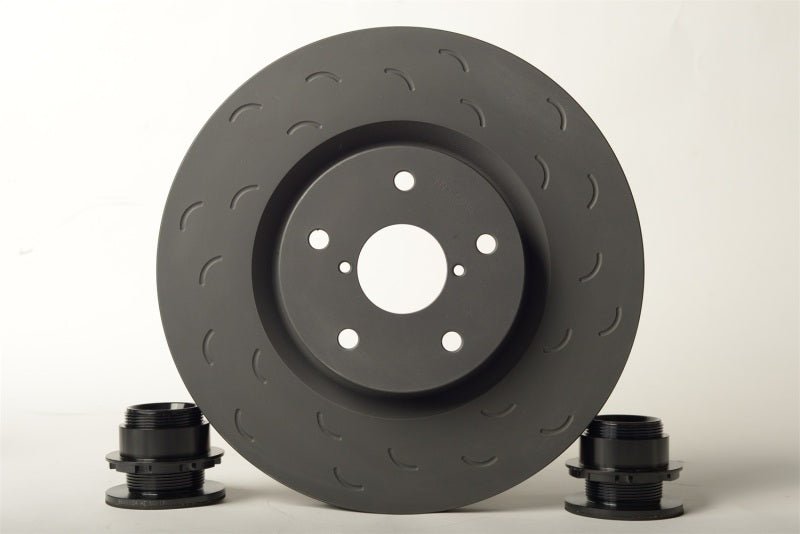 Hawk Talon 2002 Chevy Avalanche 2500 w/ 2 inch Body Raise Slotted-Only Front Brake Rotor Set - Build Theory