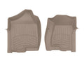 WeatherTech 02-06 Chevrolet Avalanche / Cadillac Escalade (ESV & EXT) Front FloorLiner - Tan - Build Theory