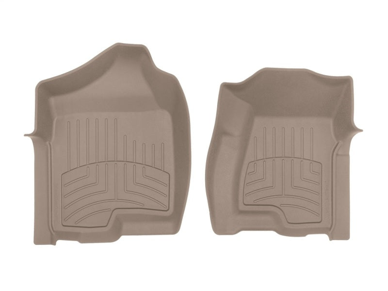 WeatherTech 02-06 Chevrolet Avalanche / Cadillac Escalade (ESV & EXT) Front FloorLiner - Tan - Build Theory