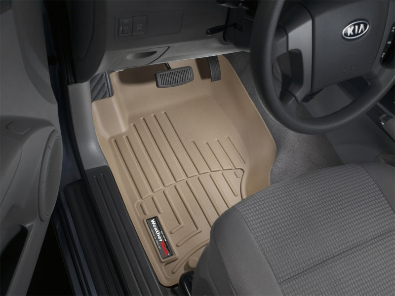 WeatherTech 03-10 Kia Sorento Front FloorLiner - Tan - Build Theory