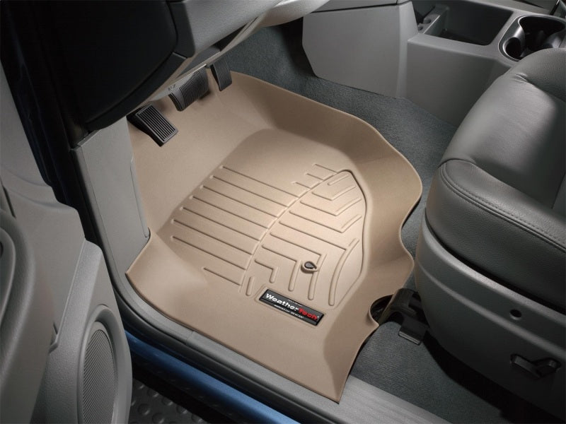 WeatherTech 04-10 Dodge Durango Front FloorLiner - Tan - Build Theory
