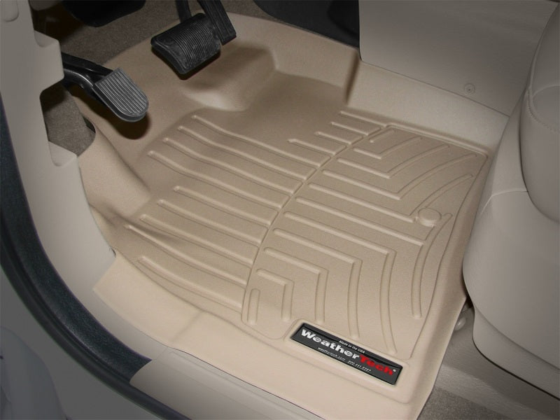 WeatherTech 04+ Chrysler Pacifica Front FloorLiner - Tan - Build Theory