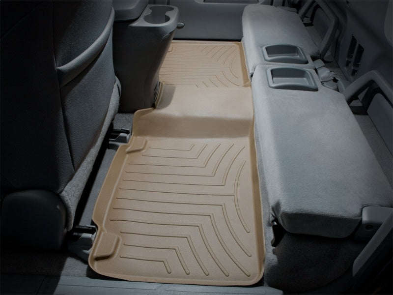 WeatherTech 05-13 Toyota Tacoma Access Cab Rear FloorLiner - Tan - Build Theory