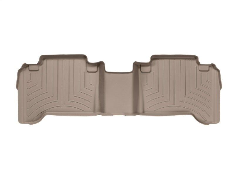WeatherTech 05-13 Toyota Tacoma Double Cab Rear FloorLiner - Tan - Build Theory