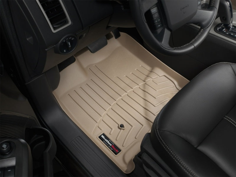 WeatherTech 07-12 Ford Edge Front FloorLiner - Tan - Build Theory