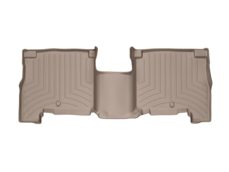 WeatherTech 07-12 Hyundai Santa Fe Rear FloorLiner - Tan - Build Theory