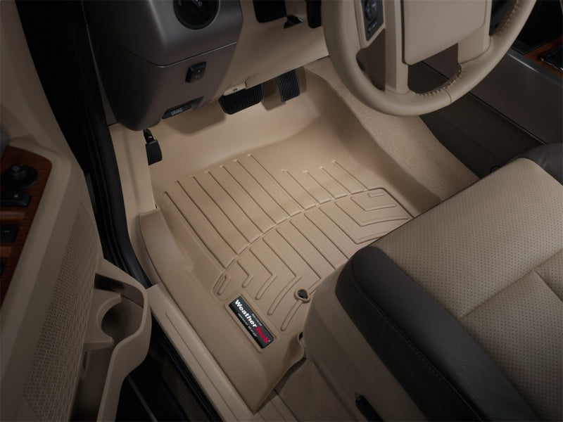 WeatherTech 07+ Ford Expedition Front FloorLiner - Tan - Build Theory