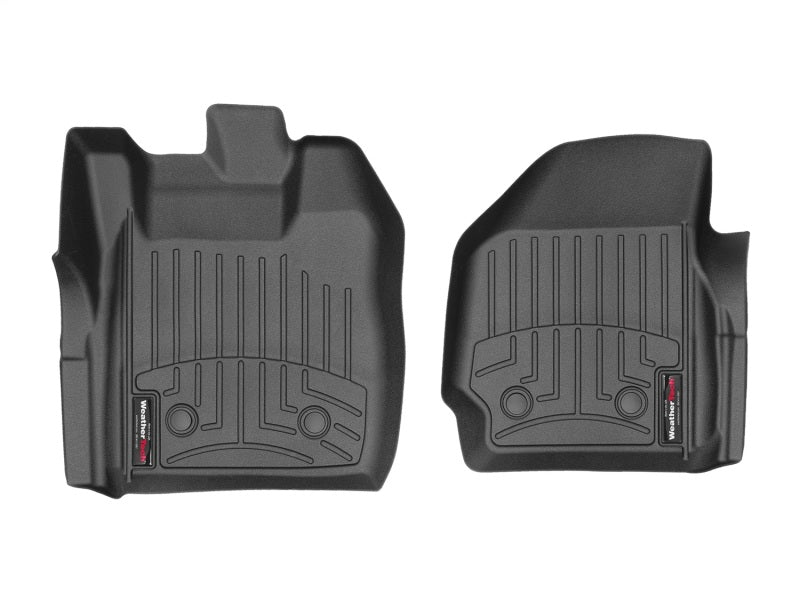 WeatherTech 13-16 Ford F-250 F-250/F-350/F-45-/F-550 Vinyl Front FloorLiner - Black (Regular Cab) - Build Theory