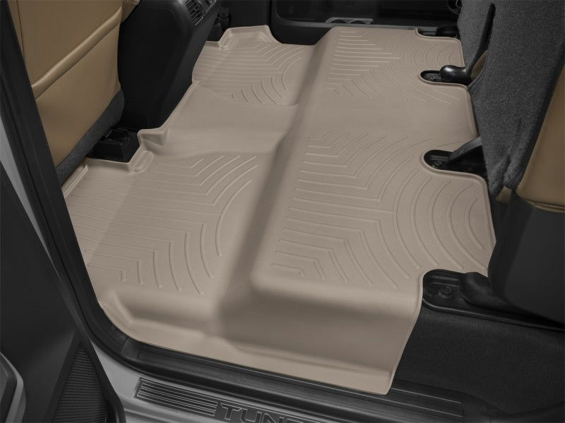 WeatherTech 14-19 Toyota Tundra Rear FloorLiner - Tan - Build Theory