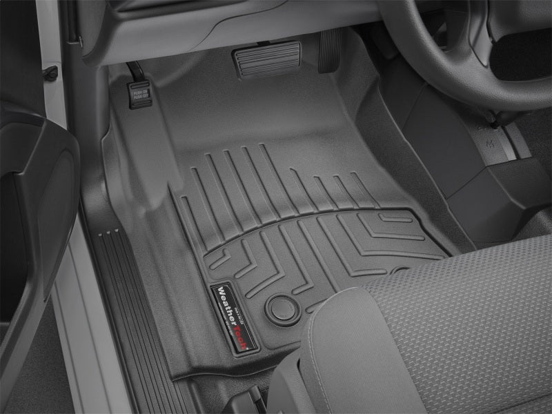 WeatherTech 14+ GMC Sierra/Denali 1500 / Chevy Silverado 1500 Front FloorLiners - Black - Build Theory