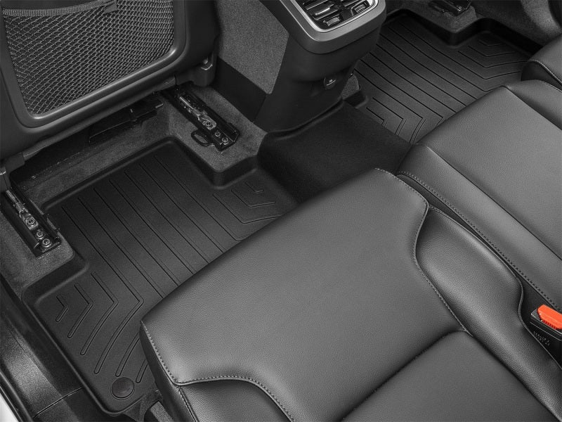 WeatherTech 16-24 Volvo XC90 w/Std. Drivetrain Rear FloorLiner HP - Black - Build Theory