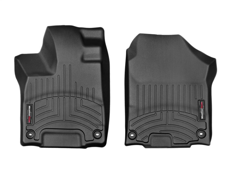 WeatherTech 16+ Honda Pilot LX/EX/EL-L/Touring Front FloorLiner - Black - Build Theory