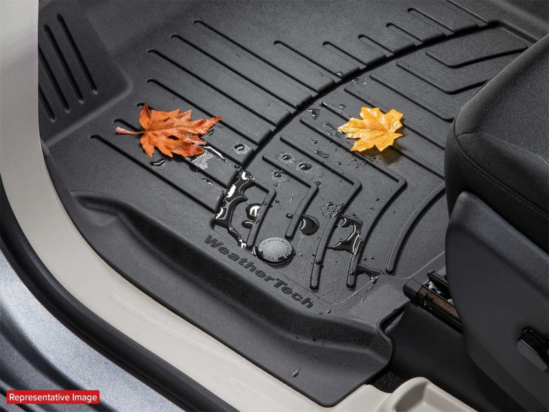 WeatherTech 17+ Ford Explorer Front FloorLiner HP - Black - Build Theory