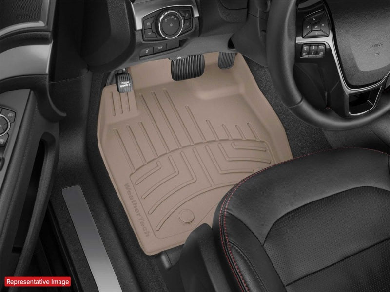 WeatherTech 17+ Ford Explorer Front FloorLiner HP - Black - Build Theory