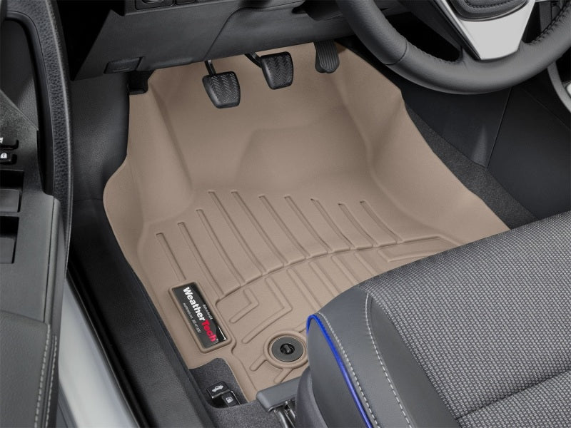 WeatherTech 17+ Toyota Corolla Front FloorLiner - Tan (Manual Transmission Only) - Build Theory