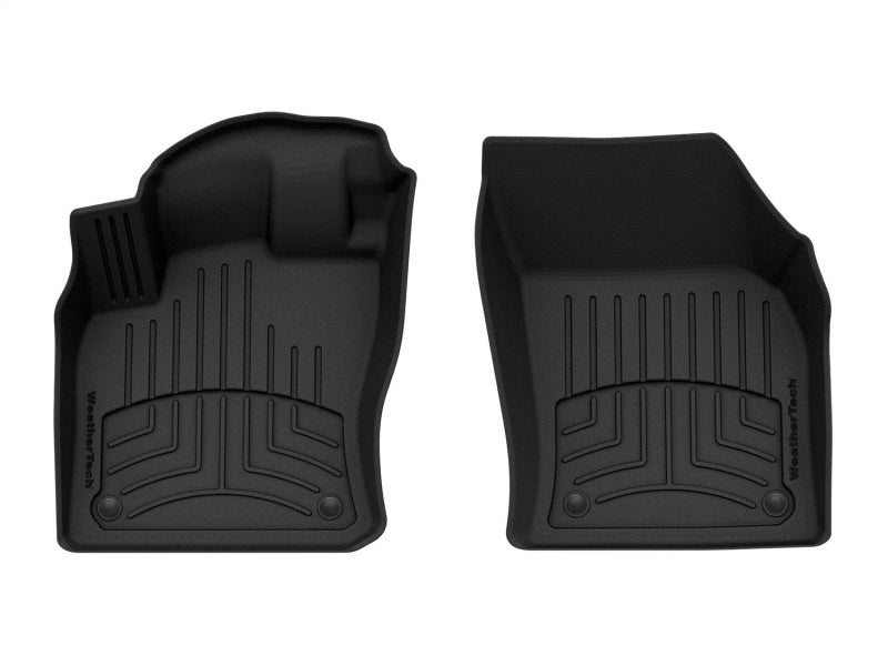 WeatherTech 18-19 Volkswagen Tiguan Front FloorLiner HP - Black - Build Theory