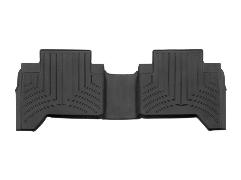 WeatherTech 18-20 Toyota Tacoma Double Cab Rear FloorLiner - Black - Build Theory