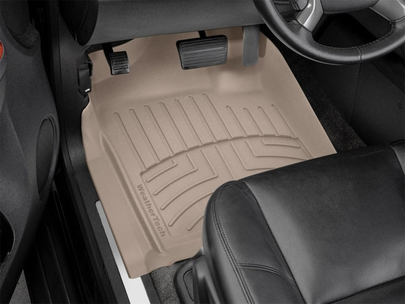 WeatherTech 2008-2013 GMC Sierra/Sierra Denali 1500 Front FloorLiner HP - Tan - Build Theory
