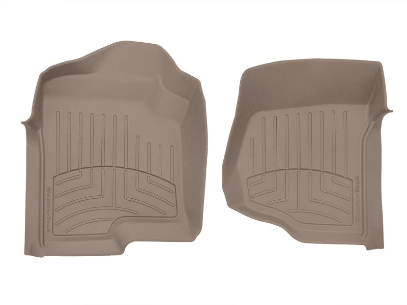 WeatherTech 2008-2013 GMC Sierra/Sierra Denali 1500 Front FloorLiner HP - Tan - Build Theory
