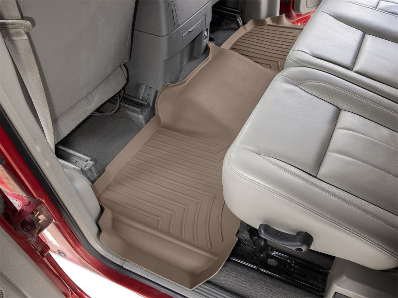 WeatherTech 2012+ Dodge Ram Truck 2500/3500 Rear FloorLiner HP - Tan - Build Theory