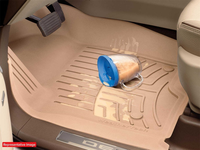 WeatherTech 2012+ Dodge Ram Truck 2500/3500 Rear FloorLiner HP - Tan - Build Theory