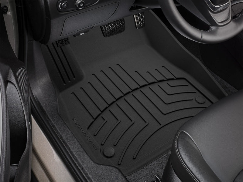 WeatherTech 2016+ Chevrolet Malibu Front FloorLiner HP - Black - Build Theory