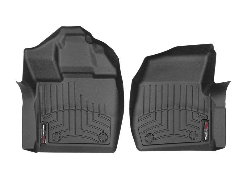 WeatherTech 2016+ Ford F-150 Regular Cab w/ Vinyl Floors Front FloorLiner - Black - Build Theory