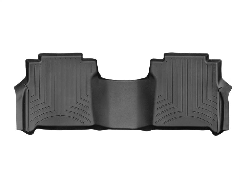 WeatherTech 2016+ Nissan Titan XD Crew Cab Rear FloorLiner - Black - Build Theory