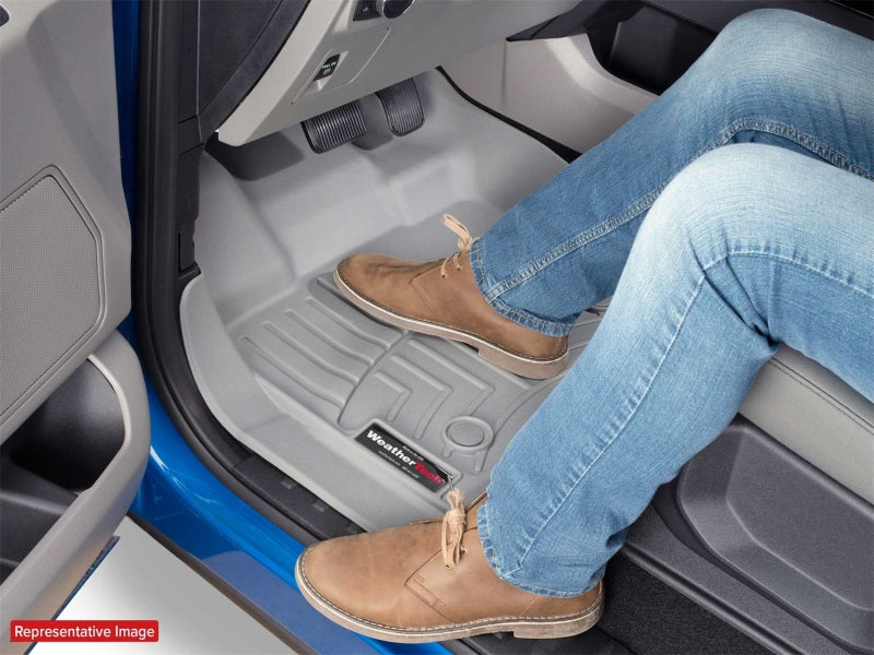 WeatherTech 2017 Ford Explorer Front FloorLiner - Black - Build Theory