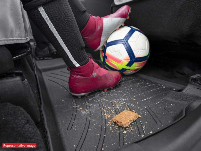 WeatherTech 2017 Ford Explorer Front FloorLiner - Black - Build Theory
