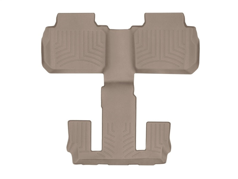 WeatherTech 2017 GMC Acadia Rear FloorLiner - Tan (2nd Row Bucket Seats Only) - Build Theory