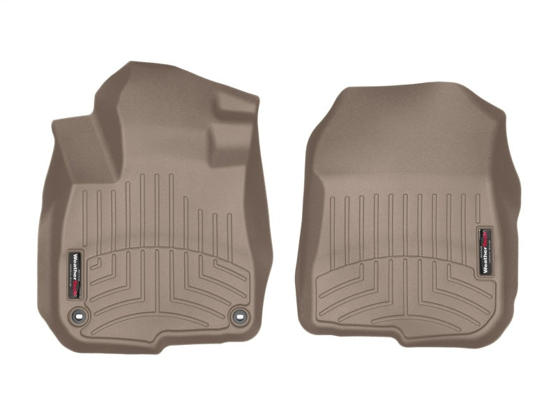 WeatherTech 2017+ Honda CR-V Front FloorLiner - Tan (Fits Both 2WD and AWD) - Build Theory