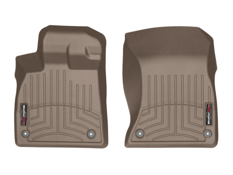 WeatherTech 2018+ Audi Q5 Front FloorLiner - Tan - Build Theory