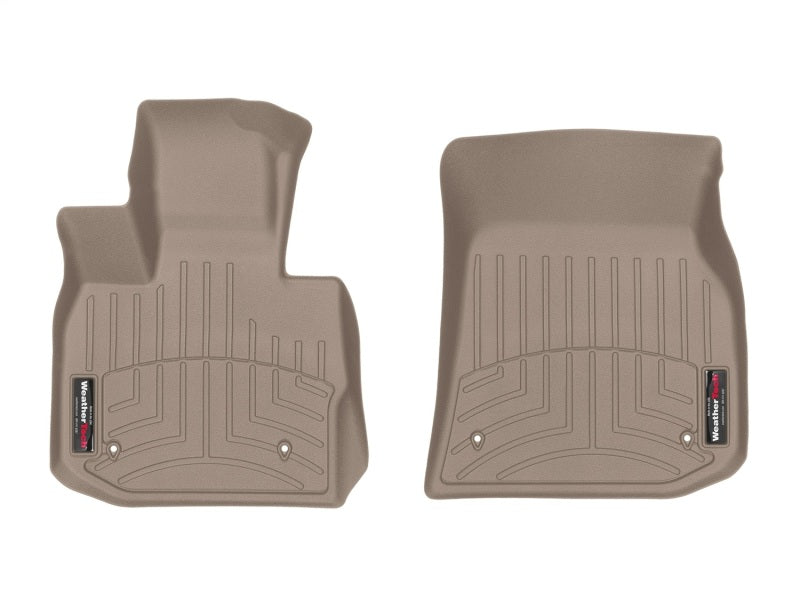 WeatherTech 2018+ BMW X3 Front FloorLiner - Tan - Build Theory
