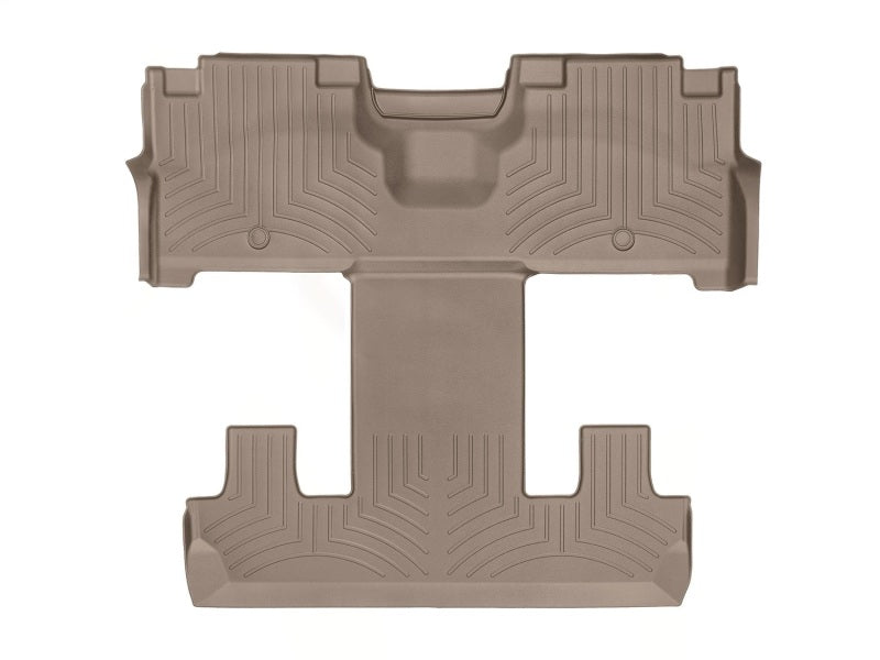WeatherTech 2018+ Ford Expedition 2nd Row Bucket Seats Rear FloorLiner - Tan - Build Theory