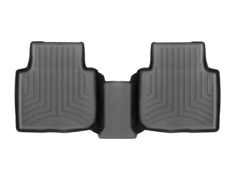WeatherTech 2018+ Volkswagen Tiguan Rear FloorLiner - Black (Fits 5 & 7 Passenger Models) - Build Theory