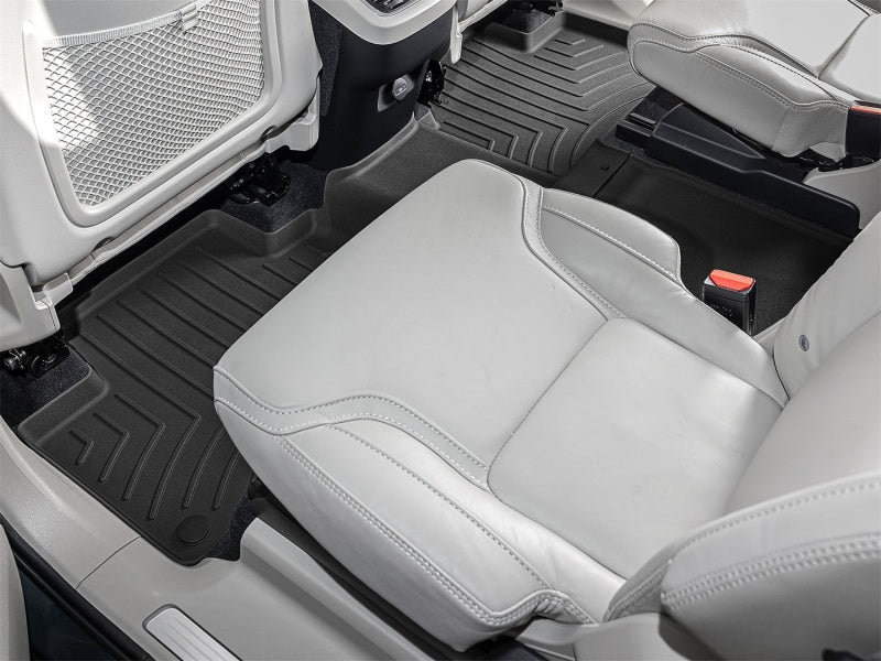 WeatherTech 2020 Volvo XC90 2nd row Rear FloorLiner HP - Black - Build Theory