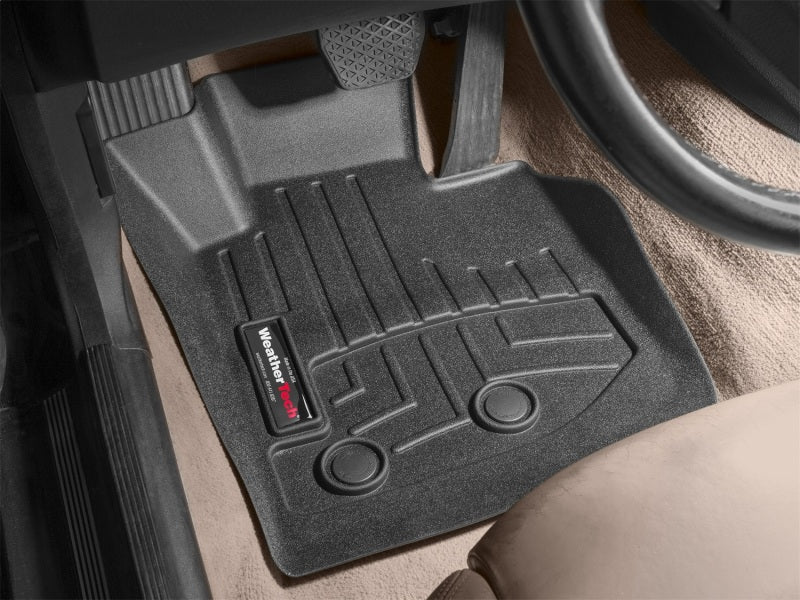 WeatherTech 94-99 BMW 3 Series / 98-99 M3 Convertible Only Front FloorLiners - Black - Build Theory
