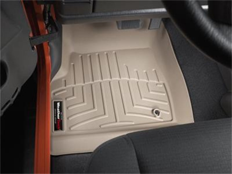 WeatherTech 97-06 Jeep Wrangler Front FloorLiner - Tan - Build Theory
