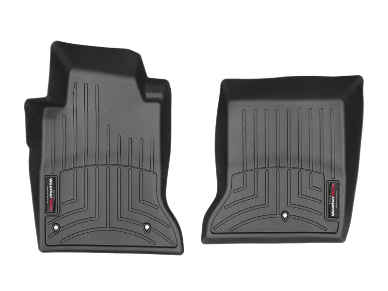 WeatherTech 97-2004 Chevy Corvette Front FloorLiner - Black - Build Theory