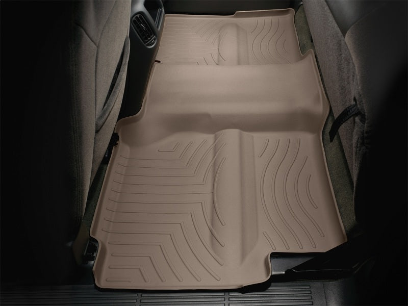 WeatherTech 99-07 Chevrolet Silverado Extended Cab Classic Rear FloorLiner - Tan - Build Theory