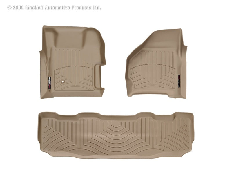 WT FloorLiner - Rear - Tan - Build Theory