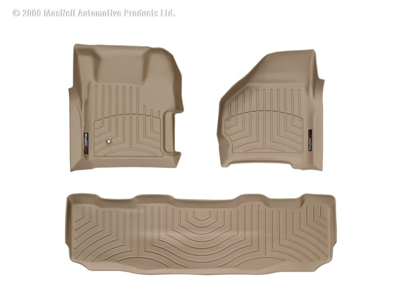 WT FloorLiner - Rear - Tan - Build Theory