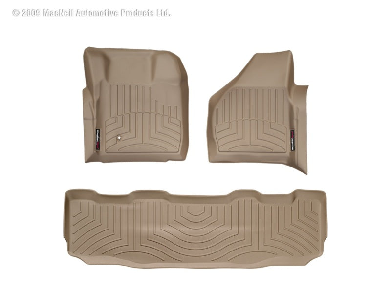 WT FloorLiner - Rear - Tan - Build Theory
